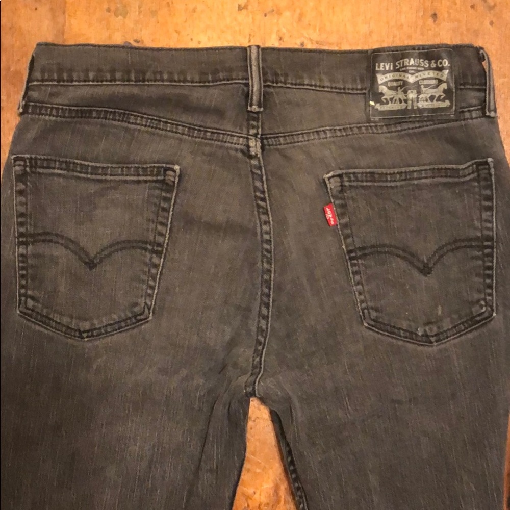 Men’s Washed Black Levi’s